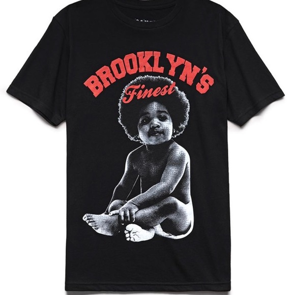 brooklyn mint Tops - Notorious B.I.G. Brooklyn’s Finest Rap T-Shirt